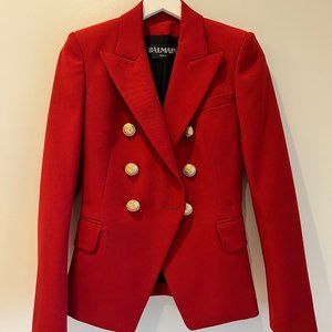 Balmain Red Blazer